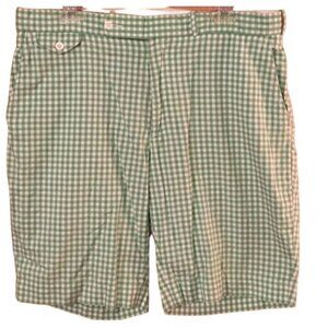 Ralph Lauren Green Gingham Shorts Men's Size 33 Excellent VERY gently used condi